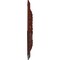 Ekena Millwork Nottingham Ceiling Medallion (Canopies up to 4 5/8"), 18"OD x 3 1/2"ID x 1 1/2"P, Brushed Mahogany CM18NTBMF - alternate 2
